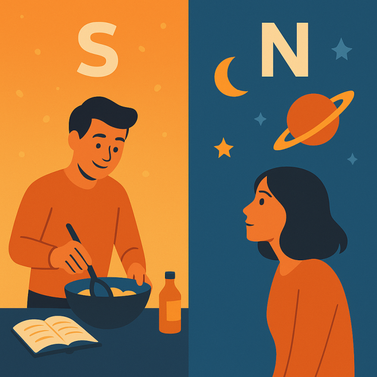  MBTI S vs N, 당신은 어느 쪽인가요?