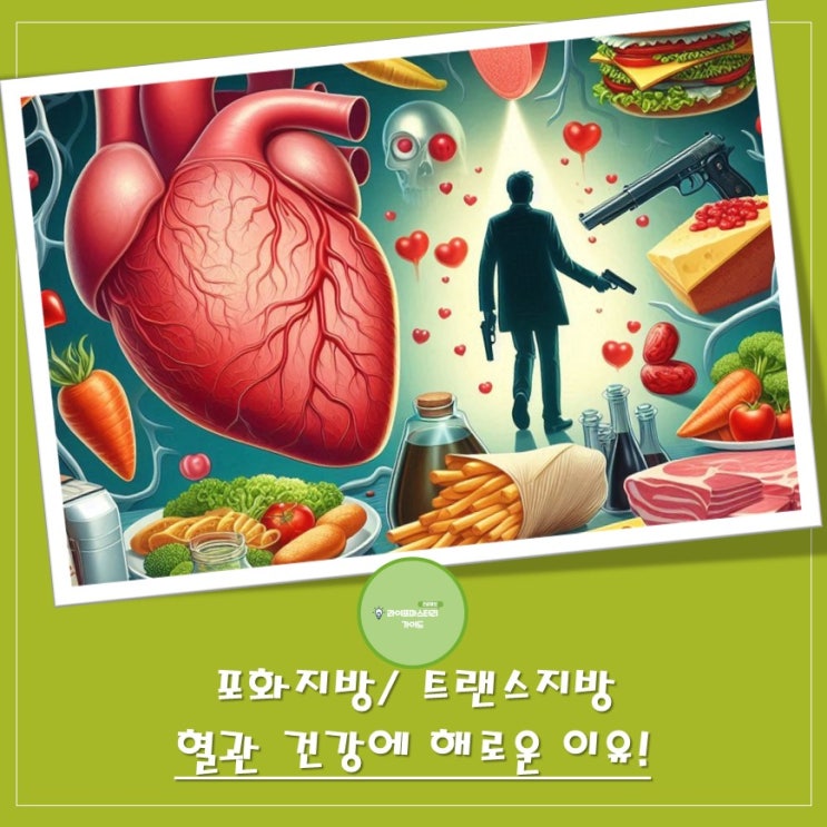  혈관 건강의 적: "포화지방"과 "트랜스지방", 왜 위험할까? | 건강한 식단을 향한 첫걸음, 지방에 대한 올바른 이해