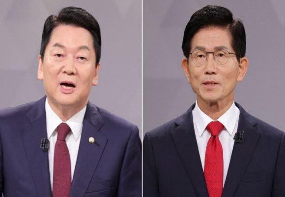  안철수 "'케데헌' 아나"…김문수 "그게 뭡니까? 설명해주십쇼!"