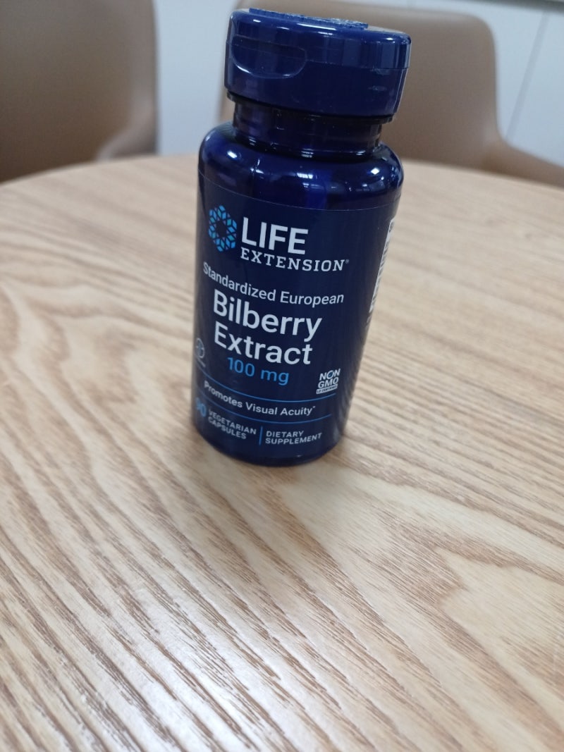 눈 건강을 위한 선택, 라이프 익스텐션 빌베리 추출물 (Life Extension Bilberry Extract)