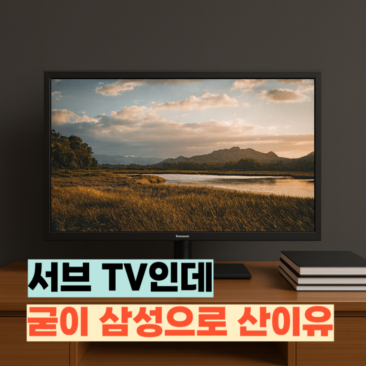  KU32H5510FFXKR 리뷰, 삼성 32인치 스마트TV 서브용 TV로 추천