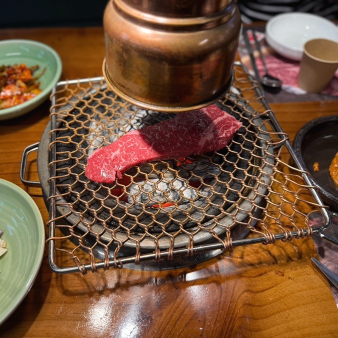  압구정역 맛집 주차 가능 소고기 돼지갈비 식당 대관령토종한우