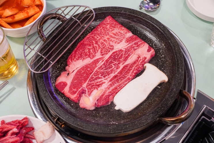  순천 한우맛집 줄서는 소고기 찐맛집 꾸석지돌판한우