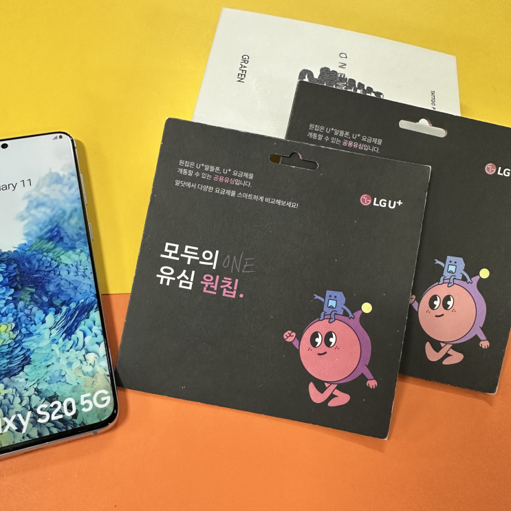  LG선불폰 원칩 유심 셀프개통 절차 정리