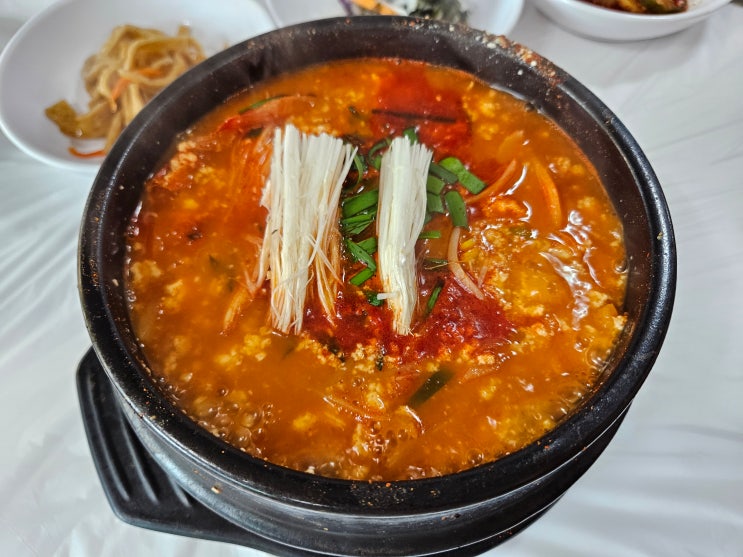  속초 순두부 맛집 아침식사 추천 송정희어머니순두부