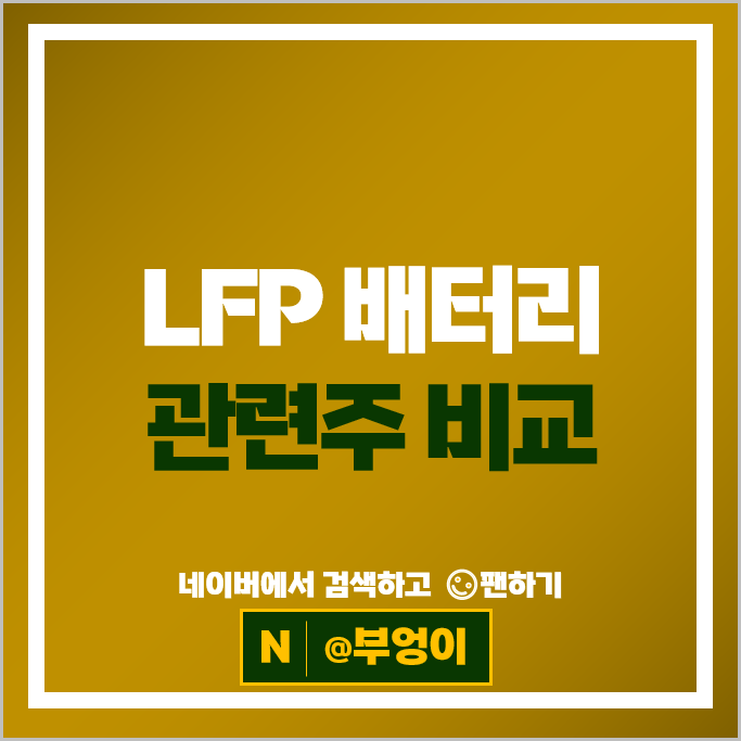 전기차 LFP 배터리 관련주 엘앤에프 주가 브이티 자이글 주식