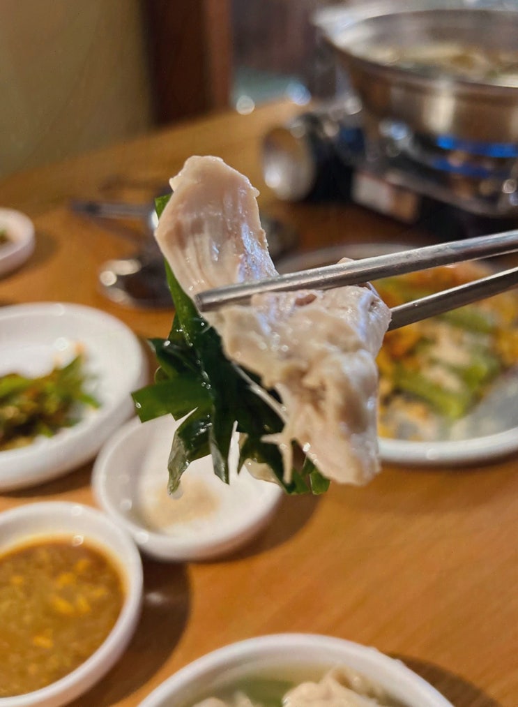  하마식당 신사본점, 다양한 주류와 함께하는 신사 전맛집