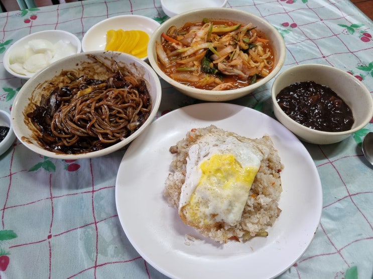  천안중앙시장맛집 용승반점 간짜장 볶음밥 리얼 현지인맛집
