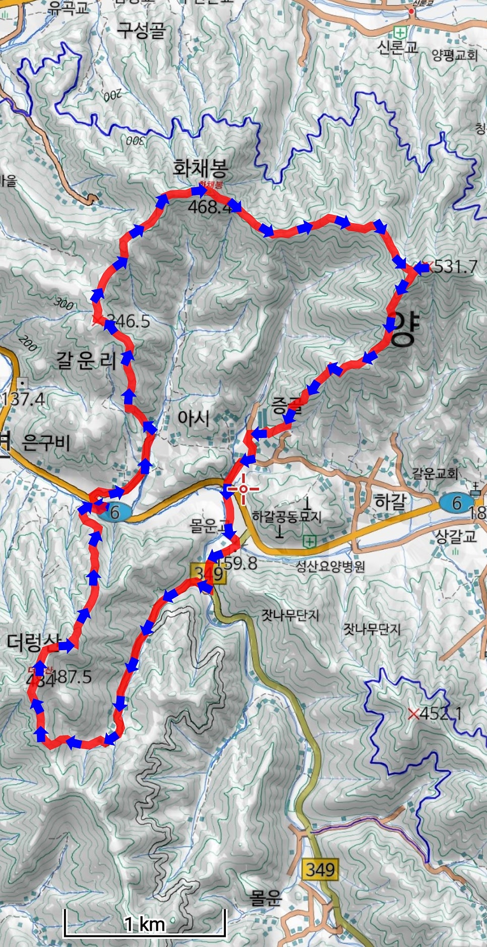 더렁산 사진 3