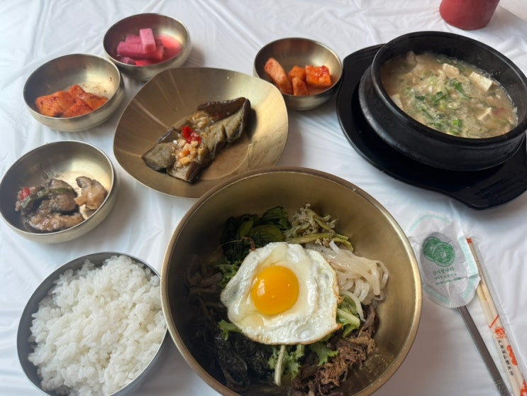  영주 부석사 맛집 영주 자미가 혼밥하고 왔어요