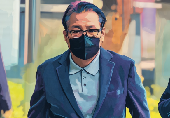 <b>건진법사 전성배</b>, 영장심사 포기 = “<b>구속</b> 받아들이겠다”