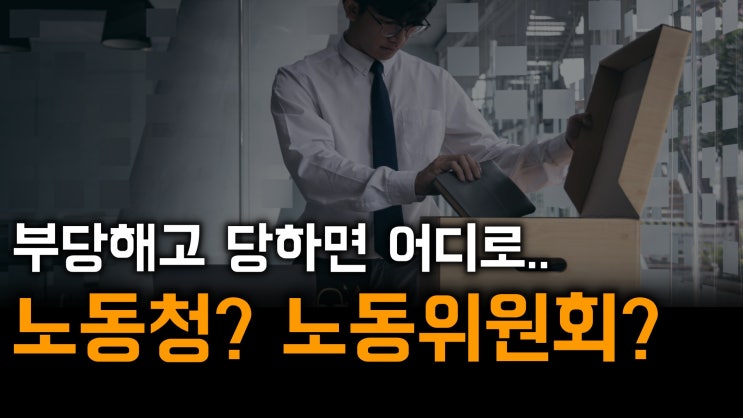  [노알남] 노동위원회 부당해고 구제제도 진행절차, 보상까지!