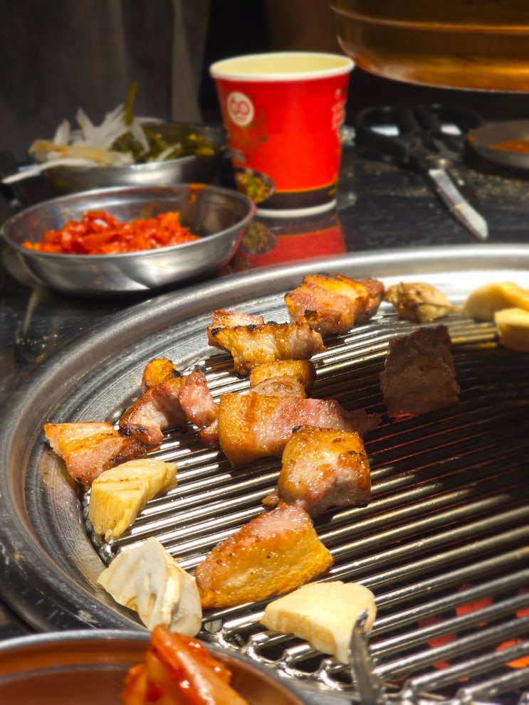  문래역 고기 맛집 상록회관연탄구이 솔직 방문 후기 (연탄불 향 대박)