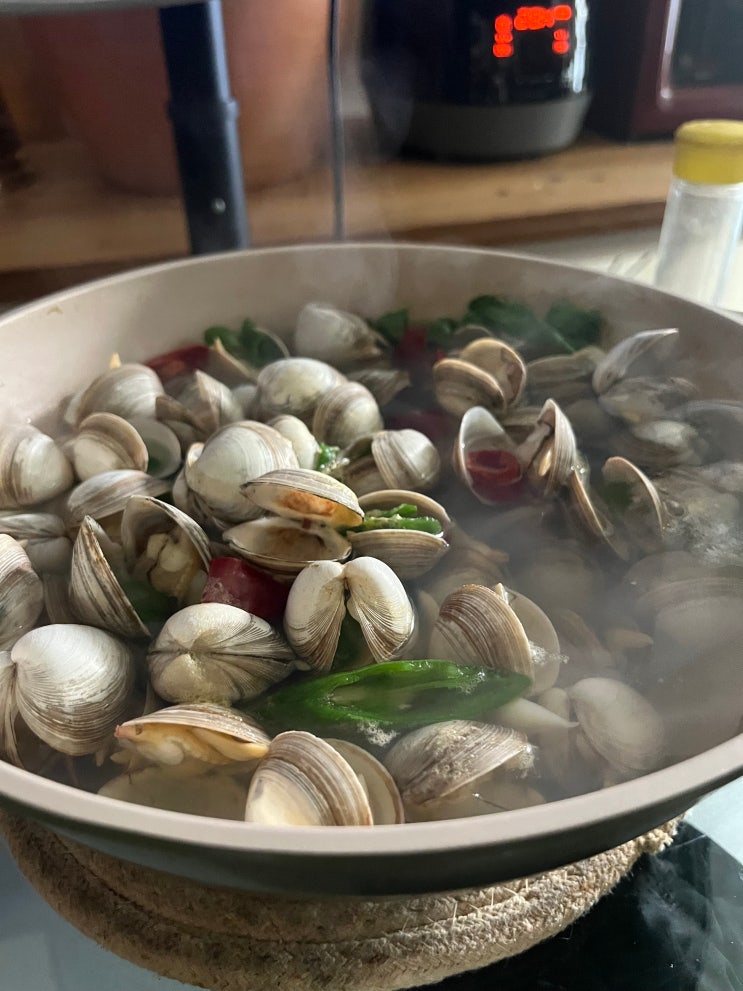  [야매요리] 물총탕 1kg, 동죽칼국수 (오씨네 칼국수 물총탕 먹어보긴 함)