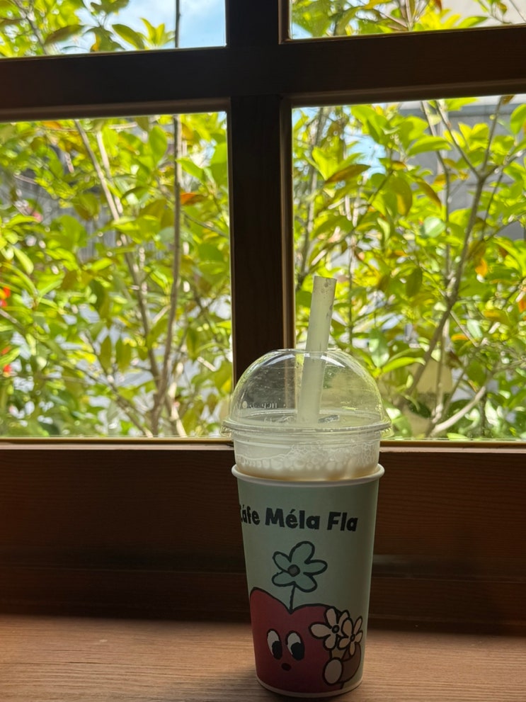  경북 영주 카페 추천 영주 밀라플라 내돈내산 영주 사과로 만든 사과라떼