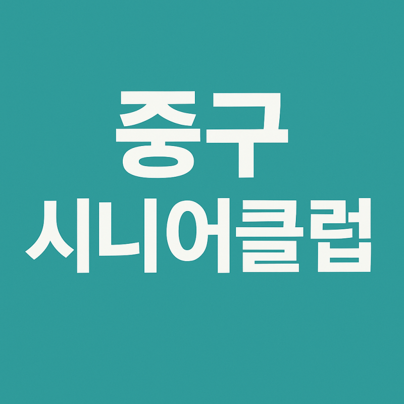 서울 중구시니어클럽 대구 대전 중구 울산 부산 지역별 서비스 핵심 5분 총정리