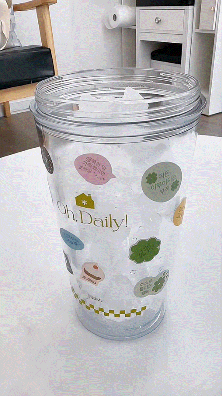  꾸꾸 아이스 보틀 500ml 여름 물병 추천 후기