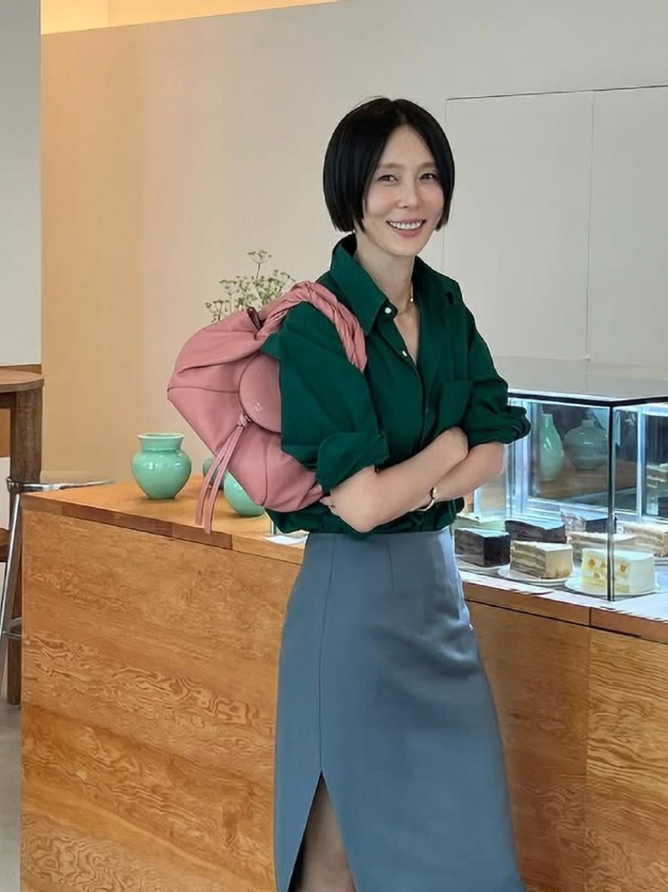  4가지 착장으로 보는, 김나영 40대 여름 미니멀룩