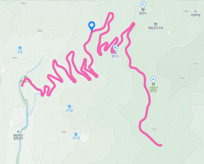 산꼬라데이길 솔숲길 사진 3
