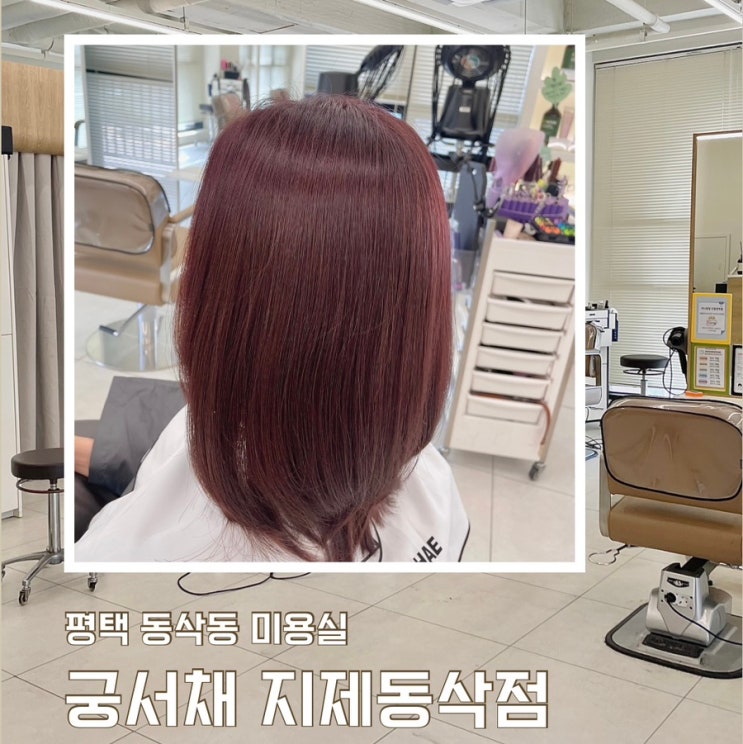  평택 동삭동 미용실 추천 궁서채 지제동삭점 클리닉 후기