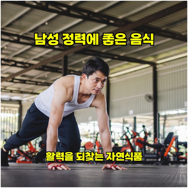  남성 정력에 좋은 음식, 활력을 되찾는 자연식품