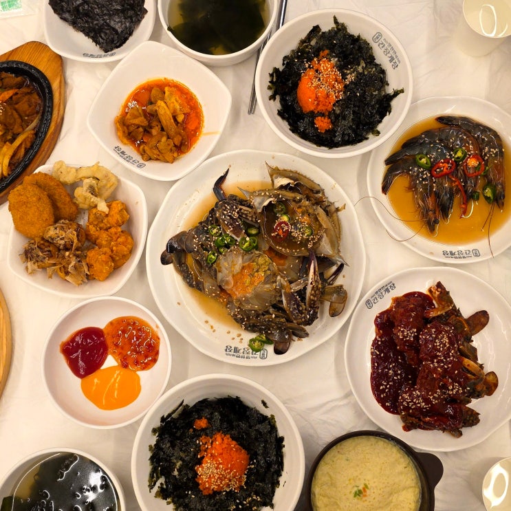  [합정 명현만간장게장] 마포 맛집: 암꽃게정식 - 홍대 맛집 무한리필/마포 맛집