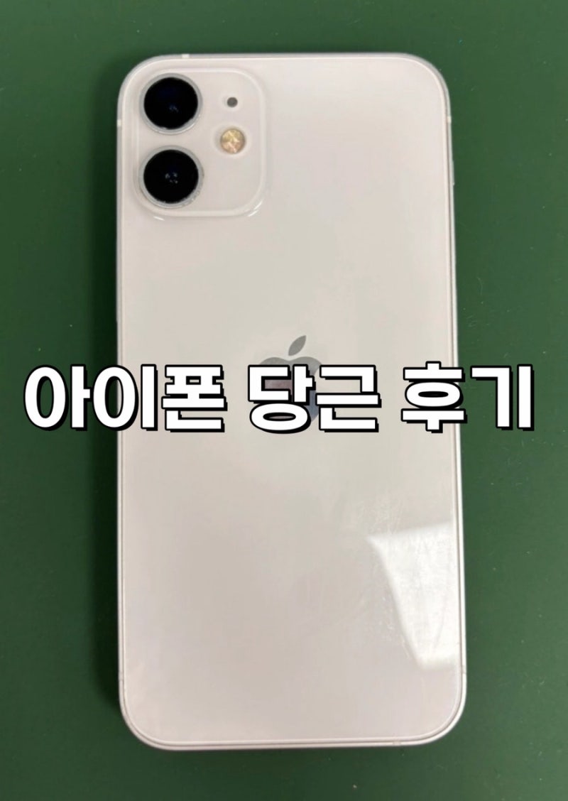 당근 아이폰 중고거래 후기 아이폰 공장초기화_판매 주의사항