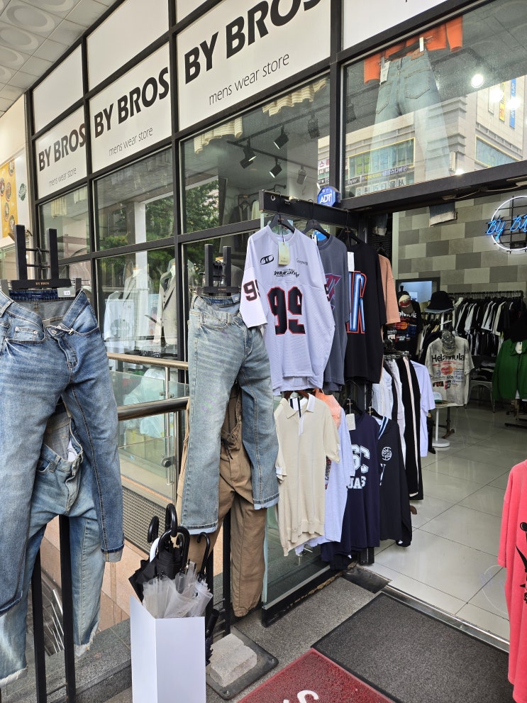  바이브로스 인계동옷가게, 수원남자옷가게 추천 포인트