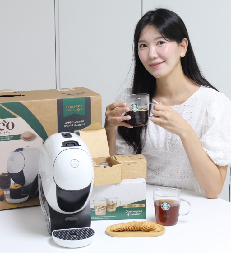  네스카페 돌체구스토 네오 스타벅스 캡슐, 머신! 스마트브루로 간편히