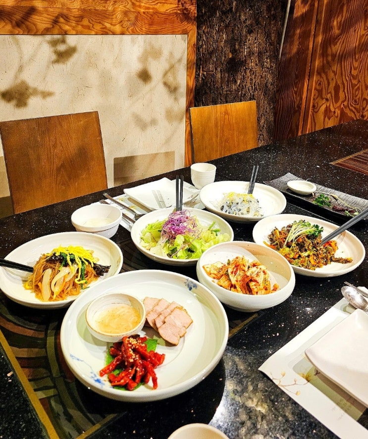  용산 맛집 기와 한정식 용산역 한식 코스요리 가족모임