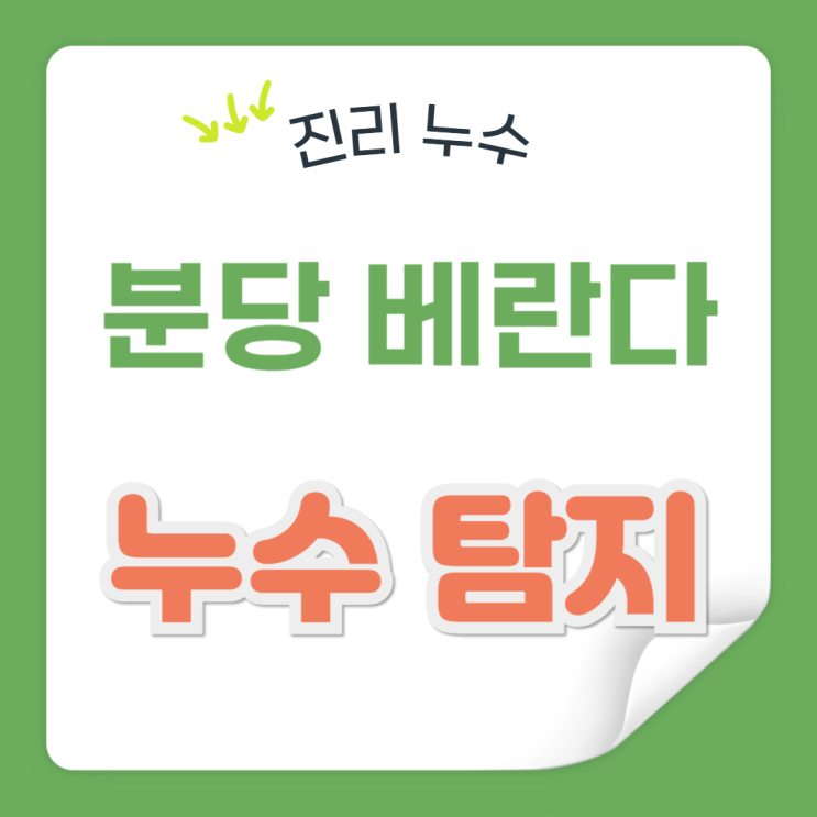  분당 베란다 누수탐지 이매촌 세탁 유가 방수공사
