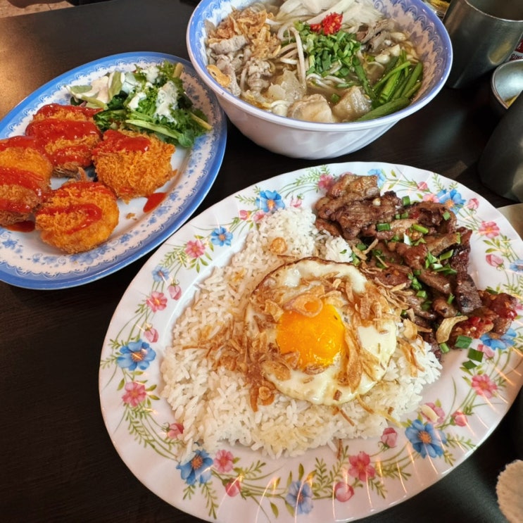  영등포 타임스퀘어 쌀국수 맛집 을지깐깐 식당가 4층 내돈내산