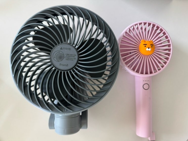  프롬비 빅팬3 자동회전 집게형 휴대용 선풍기 / 끝없는 여름 더위에 양산이나 선풍기는 필수! 어떤걸 사야할지 고민하고있다면 클릭🏻(내돈내산후기)