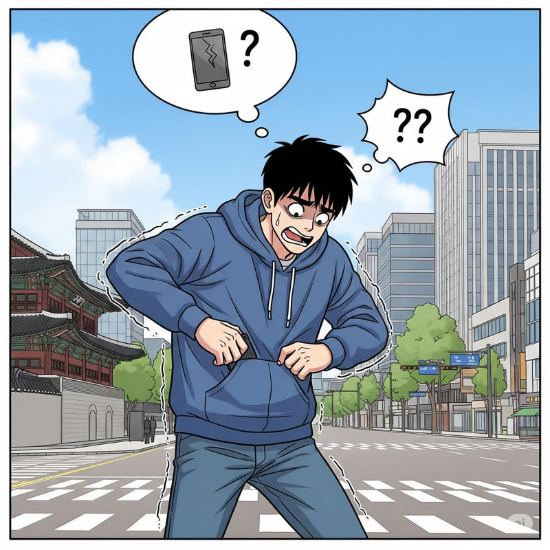 폰 잃어버리는꿈 신발 한짝 캐리어 슬리퍼 자식 자전거