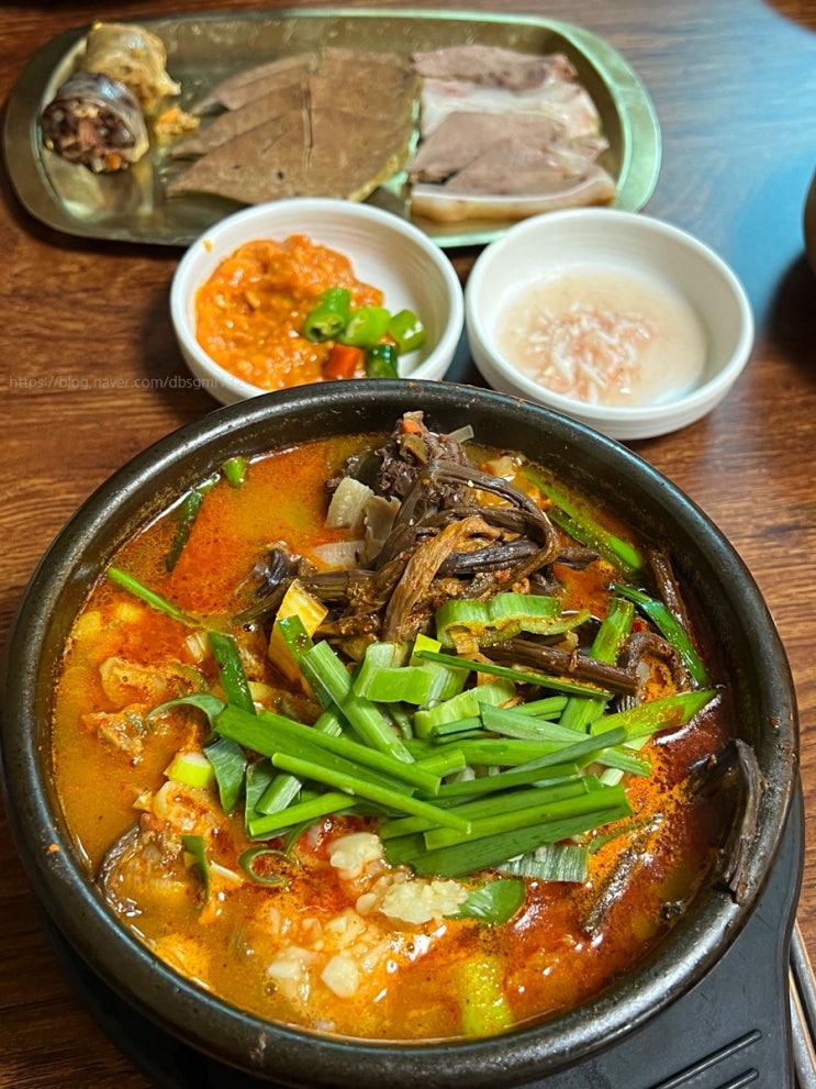  경기광주 장지동 순대국 맛집, 신주옥미 본점 내돈내산