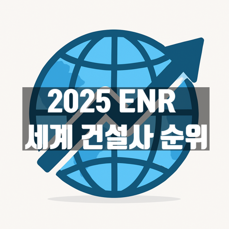  2025 ENR 세계 건설사 순위 | 한국 기업 성적표 총정리