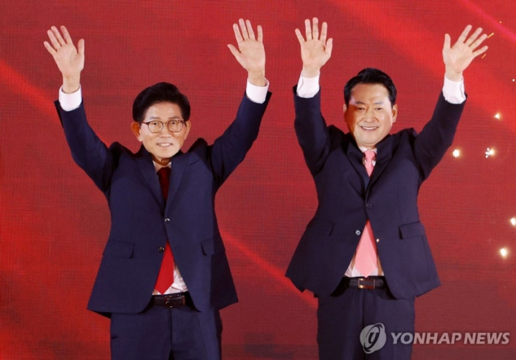 [속보] 국민의힘 당대표, <b>김문수</b>·<b>장동혁 결선 투표</b> 돌입!