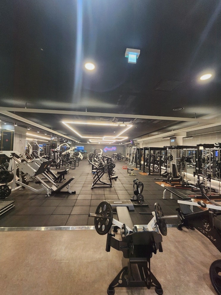  다양한 운동 기구와 서비스를 제공하는 수내동 헬스장, 익스홀릭 가넷 수내점