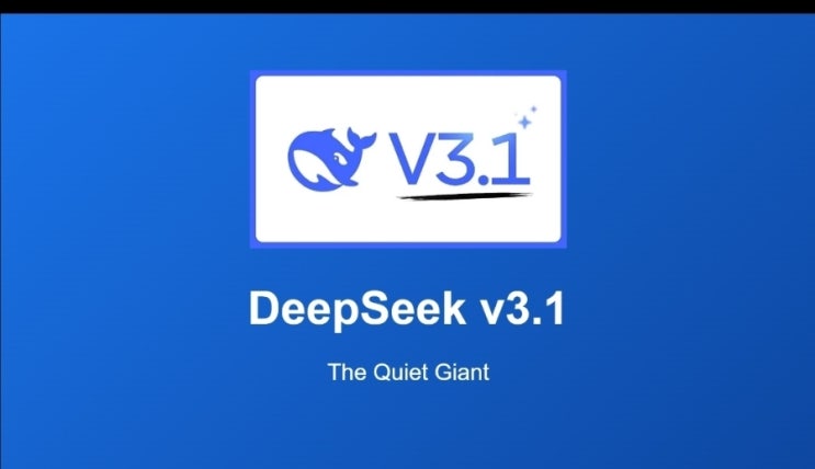  [조찬정보]딥시크 V3.1 공개