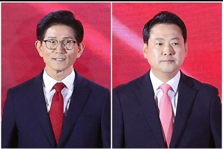 [속보]2파전' 국민의힘 차기 대표 <b>결선행</b>...최고위원 신동욱... 