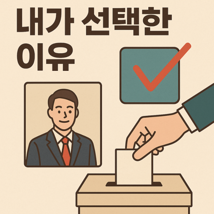 후보에게 투표한 이유(<b>김문수</b>/<b>장동혁 결선</b>, 김민수, 신동욱 당선)