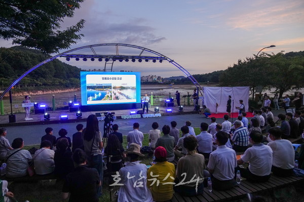  광주시민의 대표적 휴식처 풍암호수, 수질 개선 명품화해 ‘대한민국 제1호 국가도시공원’ 만든다