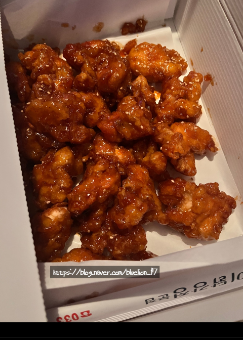 양양닭강정 치킨 야식 맛집 명물 송이닭강정 맛 택배 가격 포장후기