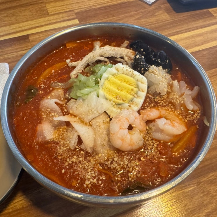  포항 맛집 옹짬뽕 양덕 본점 내돈내산 점심 후기