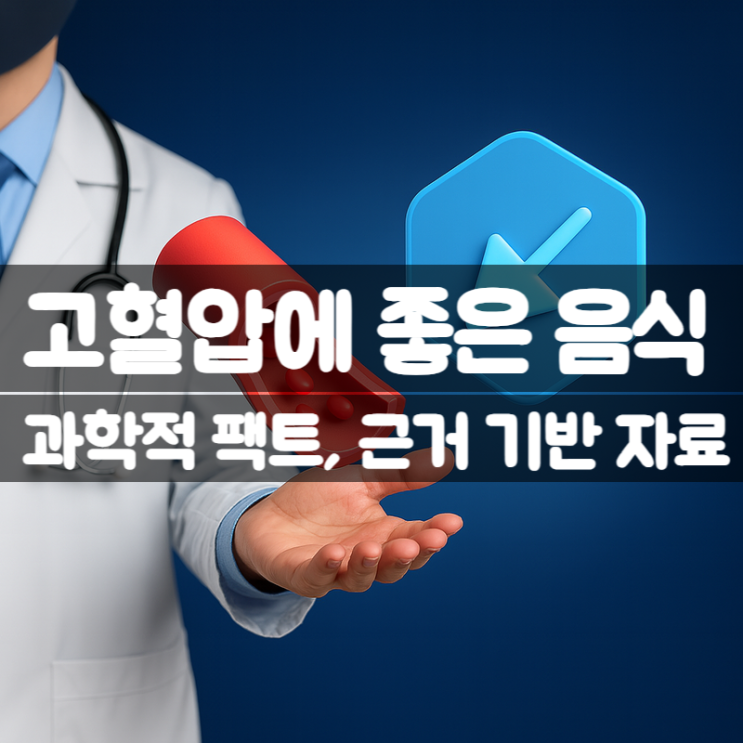  고혈압에 좋은 음식 7종 – 과학적 근거를 기반으로 엄선한 슈퍼푸드