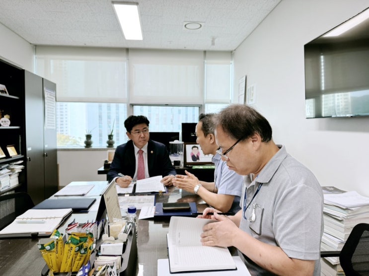  AI국 AI인프라과 정보보안팀 업무보고 청취 및 토론