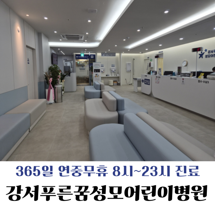  [강서구 야간진료 소아과] 40.1도 고열에 야경증으로 다녀온 강서푸른꿈성모어린이병원 후기
