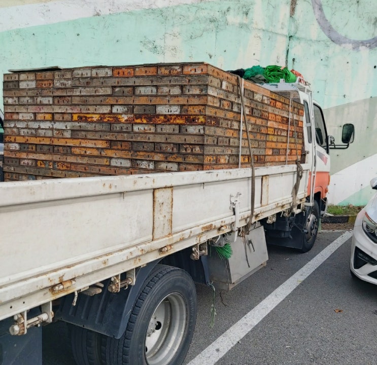  중고 거푸집 유로폼 600*1200) 가격｜쇼트폼 신재 국산 이건합판 판매