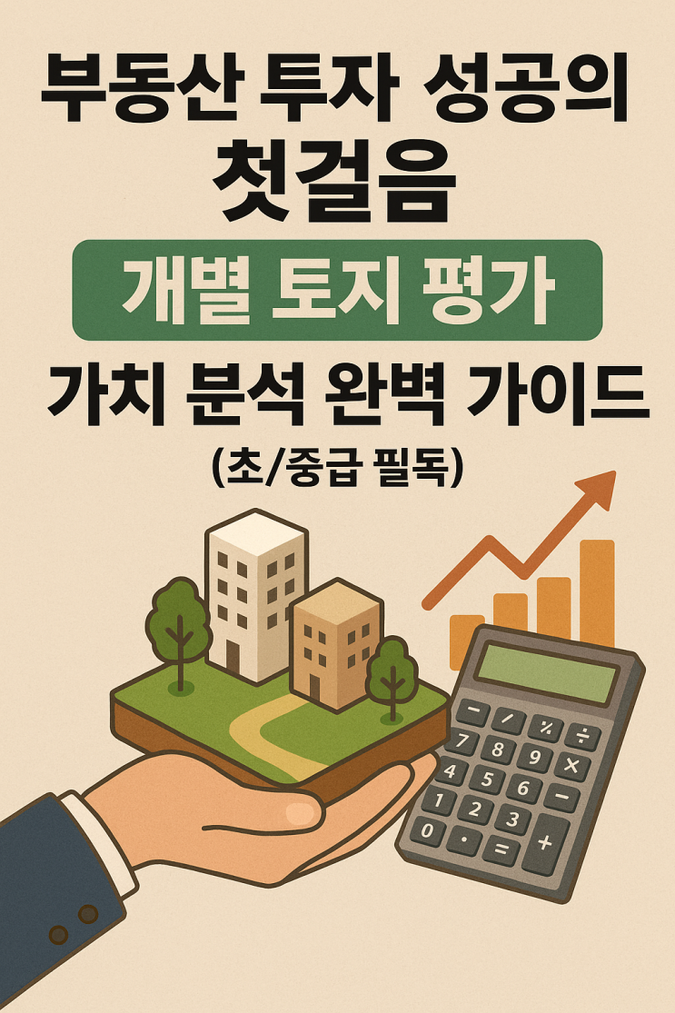  "내 땅 가치, 숨어있는 비밀을 찾다! 초·중급자를 위한 개별 토지 평가 핵심 노하우"[토지]