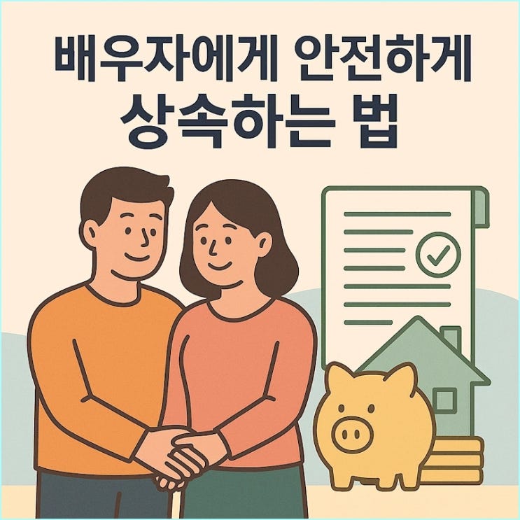  자녀 없는 부부 상속 완벽정리: 내 배우자에게 전 재산을 안전하게 물려주는 법
